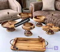 سرویس چوبی لیلیوم 5 تیکه