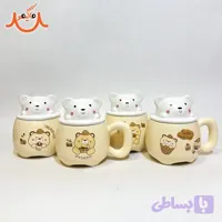 ماگ سرامیکی خرسی عروسکی