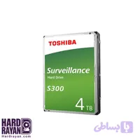 هارد دیسک توشیبا ظرفیت 4 ترابایت مدل S300