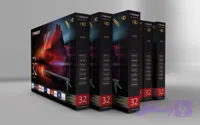 تلویزیون32اینچ دوگیرنده مدیا استارهوشمند مدل MS_32ST2S2_F