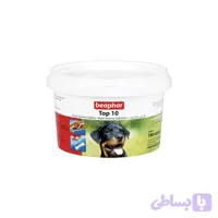 قرص مولتی ویتامین تاپ تن سگ بیفار 180 عددی Beaphar, Dog Multi-Vitamin and Minerals, Top10, 180Tab(اصل فرانسه تضمینی)