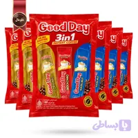 6 بسته کافی میکس گوددی good day مدل مجموعه میکس‌های جذاب Fun Mix Collection پک 9 ساشه ای (اورجینال)