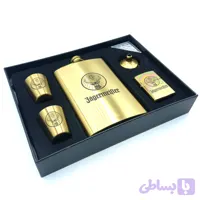 ست قمقمه جیبی دو شات 270cc و فندک جاگرمایستر کد a540395