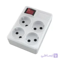 قاب پلاستیکی برق 4 خانه