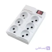 قاب پلاستیکی برق 6 خانه