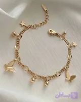دستبند آویز پروانه ژوپینگ