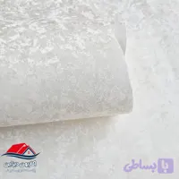 کاغذدیواری کرم ساده کد 006