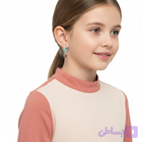 گوشواره دخترانه مجوعه ۳ عددی مدل ستاره WY26100901 ac.00001
