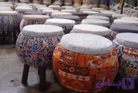 پاف پایه دار، پاف، پاف پارچه ای