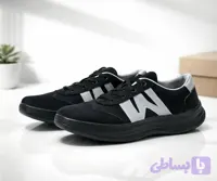 ویژه کفش اسپرت مردانه دبلیو w زیره پیو تزریق مستقیم رنگ مشکی باارسال رایگان