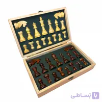 مهره شطرنج چوبی 34 عددی فدراسیونی – مدل فرانسوی