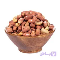 مغز بادام زمینی آستانه برشته