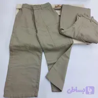 شلوار کتان بگ مکس