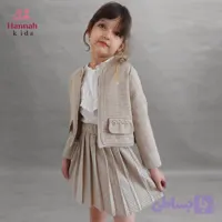 ست کت و دامن دخترانه پیردوپل