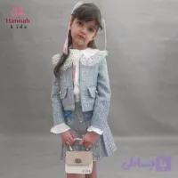 ست کت و دامن دخترانه شنل