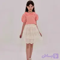 شومیز دخترانه گلبهی