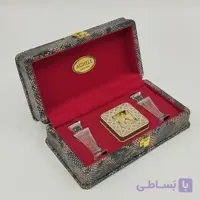 پک زعفران کادویی سوپرنگین 1.5 گرمی به همراه گل محمدی، هل و گلبرگ (کد 314)