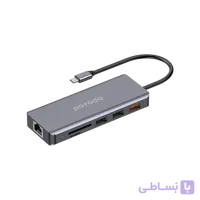 هاب 9 پورت USB-C پرودو مدل Porodo PD-91CHB