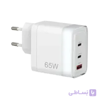 شارژر دیواری 3 پورت Powerology Lunex Series 65W PWFC1028E
