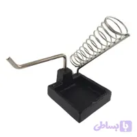 پایه هویه چدنی مربعی با جای سیم لحیم مدل