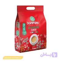 و قیمت کافی میکس 1*3 کلاسیک بن مانو + بسته 24 عددی | نمایندگی ویژه بن مانو | تاریخ تولید جدید 1404/10