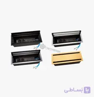 پریز توکار دو طرفه ملونی کد 10062
