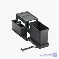 سطل زباله لولایی ملونی Auto Bin 9242