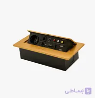 پریز توکار کابینت ملونی مدل 10024