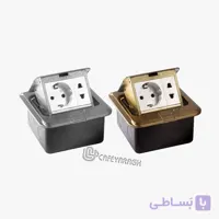 پریز برق زمینی ملونی مدل 10112