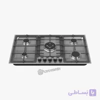 اجاق گاز صفحه ای استیل سیمر مدل S 544