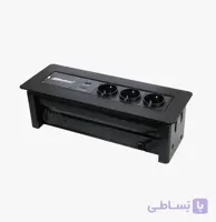 پریز برقی توکار کابینت ملونی مدل 10064