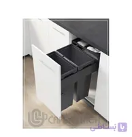 سطل زباله دوقلو ملونی مدل 9020 (سری Max Bin)