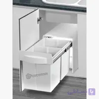 سطل دو مخزنه ریلی آرام بند ملونی 9128