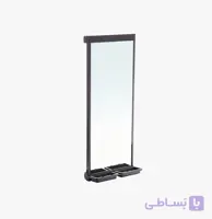 آینه ریلی کمدی همراه با جای زیور آلات یونی هوپر مدل WS3103