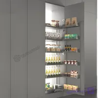 سوپر یخچالی شیشه ای سری Mona ملونی مدل WB1208S