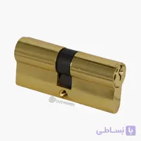 سیلندر قفل درب 7 سانت طلایی کلید ساده
