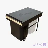 سطل زباله دومخزن آرامبند هوفل مدل W240