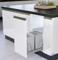 سطل زباله دو مخزنه ادلان مدل 832