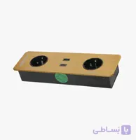 پریز برق توکار ملونی مدل 10056