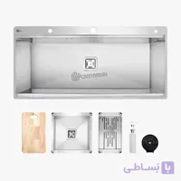 سینک ظرفشویی استیل متا ML104