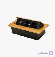 پریز توکار رومیزی ملونی مدل 10017