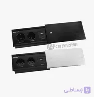 پریز توکار کشویی ملونی 10076