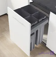 سطل زباله چهار قلو مدل 9022