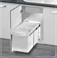 سطل زباله ریلی زیرسینک مدل 9128