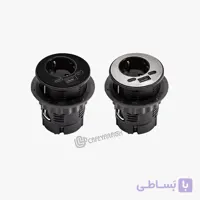 پریز توکار استوانه ای ملونی مدل 10104