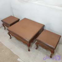 جلو مبل و عسلی مدل آرین مجاهد چوب آرتا