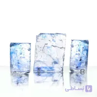 کریستال نمک آبی درشت کم رنگ