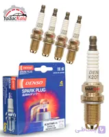 شمع دو پلاتین پایه کوتاه دنسو ژاپن K20TNR-3304