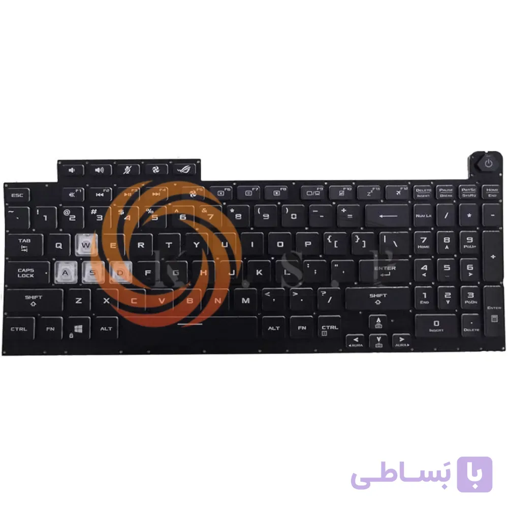 کیبورد لپ تاپ ایسوس Keyboard ASUS G531GV