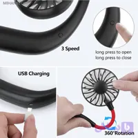 پنکه گردنی شارژی دارای LED